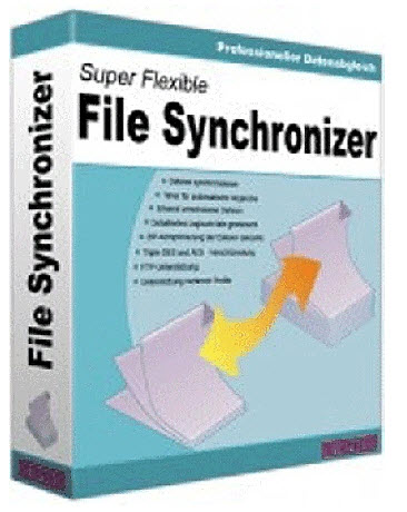 Cover: Super Flexible File Synchronizer Pro 5.20c German