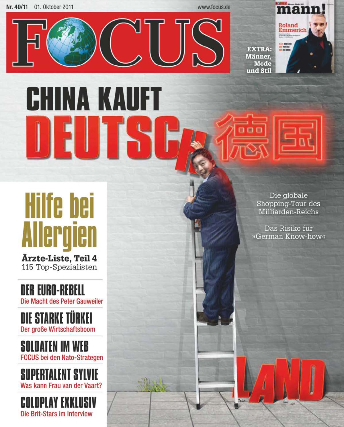 Cover: Focus Magazin 40 2011