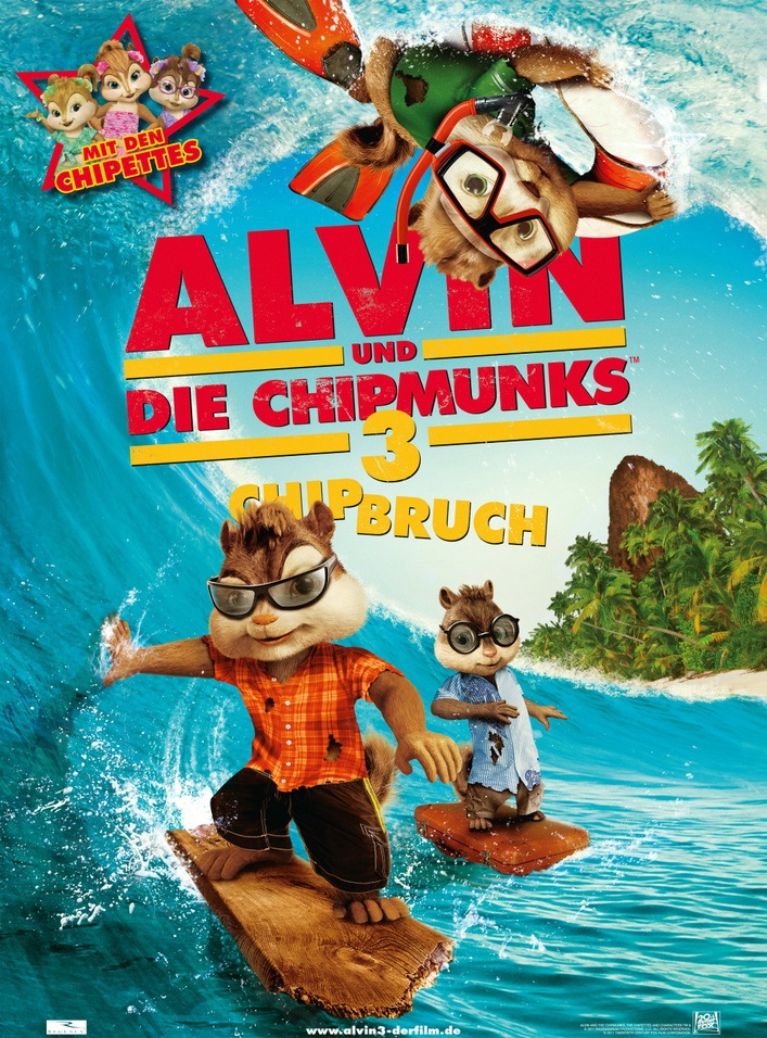 Cover: Alvin und die Chipmunks 3 Chipbruch TS MD German-SuperTeam2011