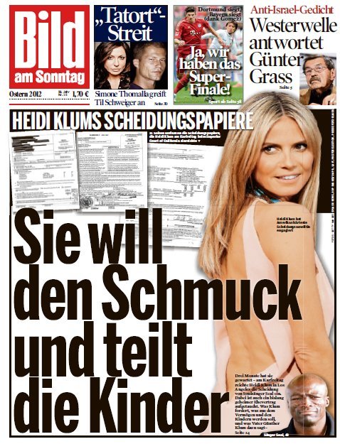 Cover: Bild am Sonntag - Osterausgabe 08 April 2024