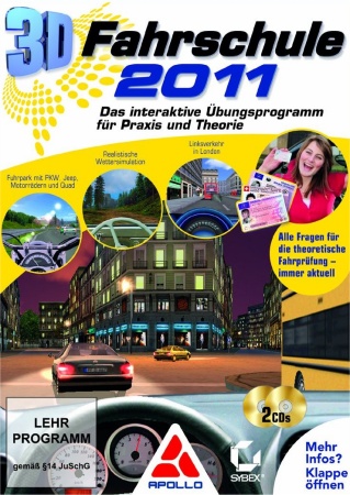 Cover: Sybex 3D Fahrschule 2011