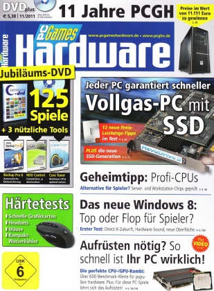 Cover: PC Games Hardware 11 2011