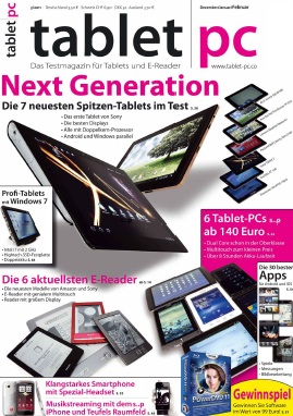 Cover: tablet pc 03 2011 Dezember-Januar-Februar Deutsch Cover: tablet pc 03 2011 Dezember-Januar-Februar Deutsch
